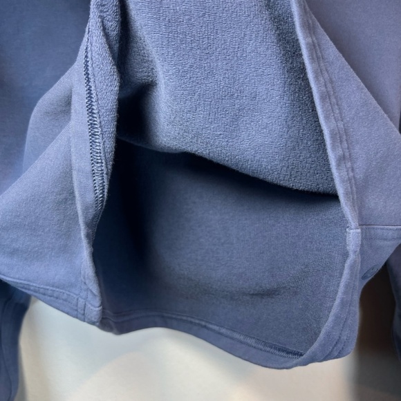 Lululemon All Yours Cropped Hoodie Shirt Ink Blue Pullover Stretch Womens Size 4 - Picture 8 of 15